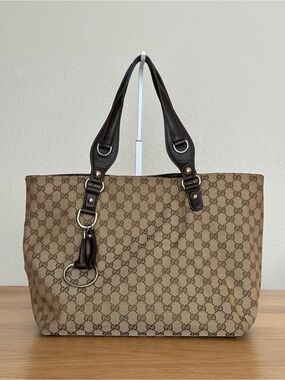 Gucci Canvas Tote Bag
